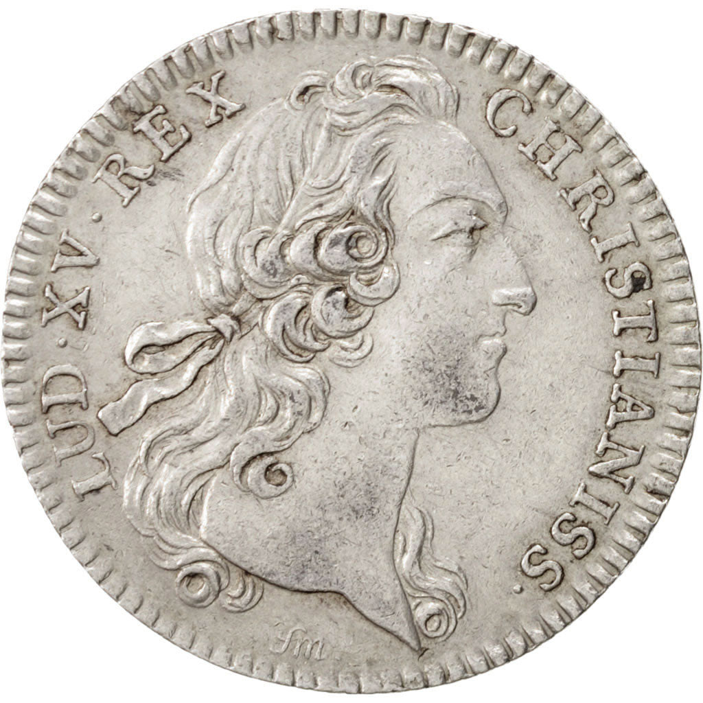 Francia, Token, Royal, Louis XV, 1737, BB+, Argento, Feuardent:2888 var.