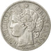 FRANCE, Cérès, 2 Francs, 1872, Paris, KM #817.1, VF(30-35), Silver, 27, Gadoury