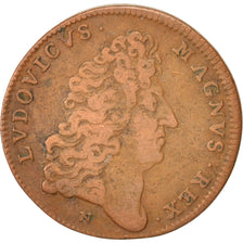 France, Royal, Louis XIV, 25mm, Token