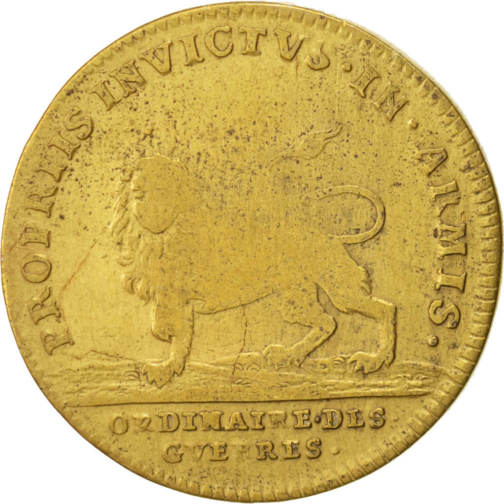 France, Jeton, Royal, Louis XIV, TB+, Laiton, Feuardent:471