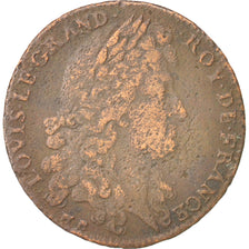 France, Royal, Louis XIV, 27mm, Token