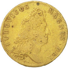 France, Token, Royal, Louis XIV, VF(30-35), Brass