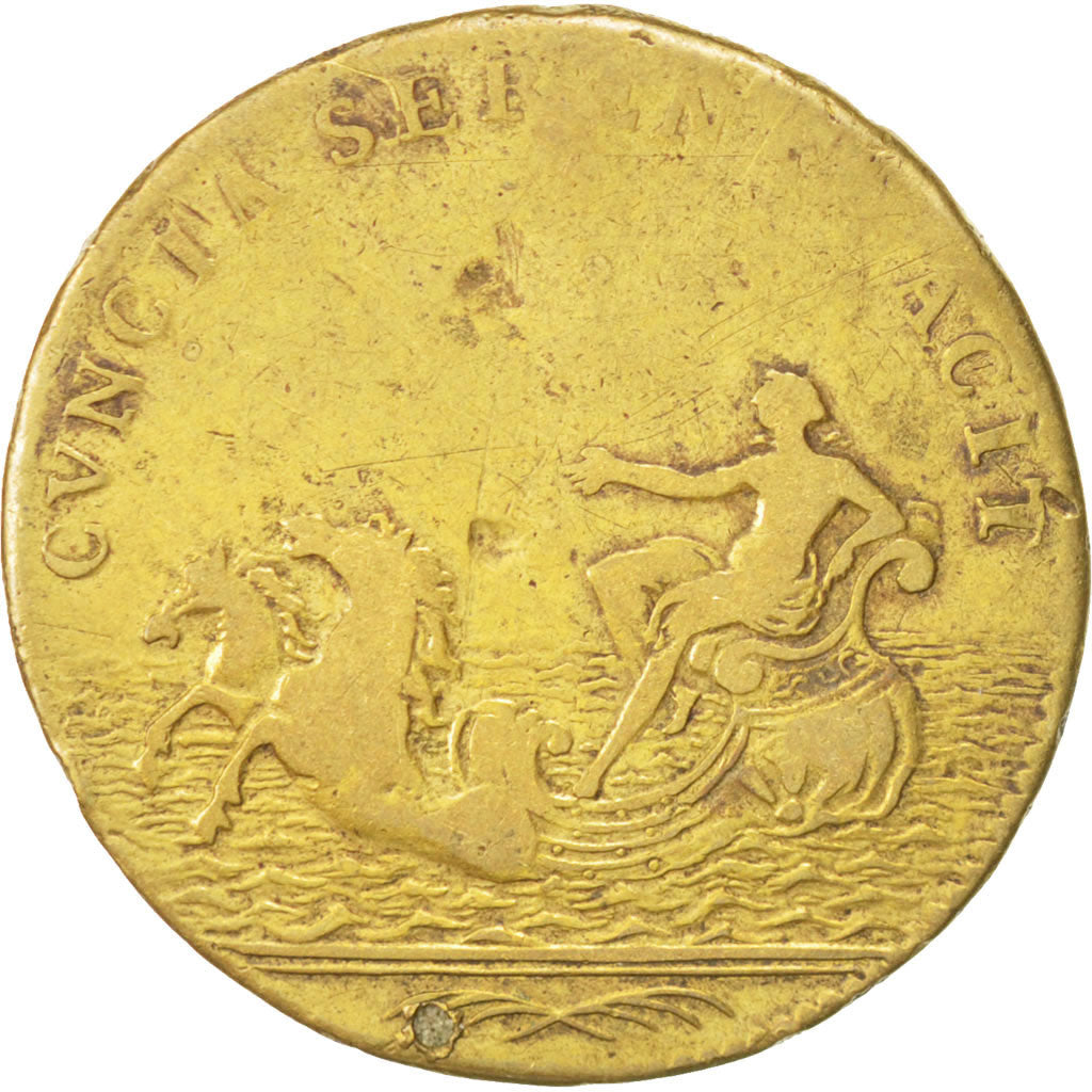 France, Token, Royal, Louis XIV, VF(30-35), Brass