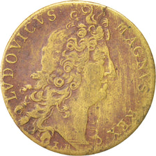 France, Token, Royal, Louis XIV, EF(40-45), Brass, Feuardent:12888