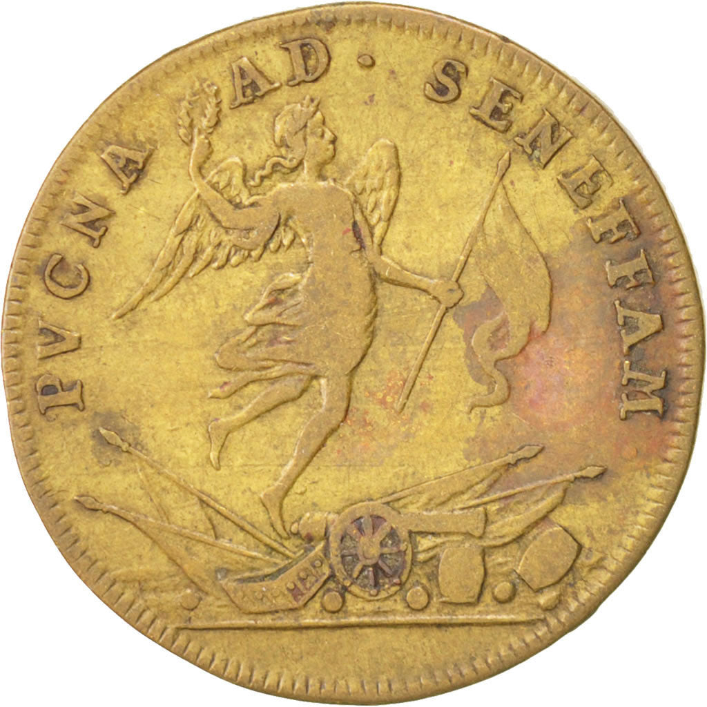 France, Token, Royal, Louis XIV, EF(40-45), Brass, Feuardent:14728