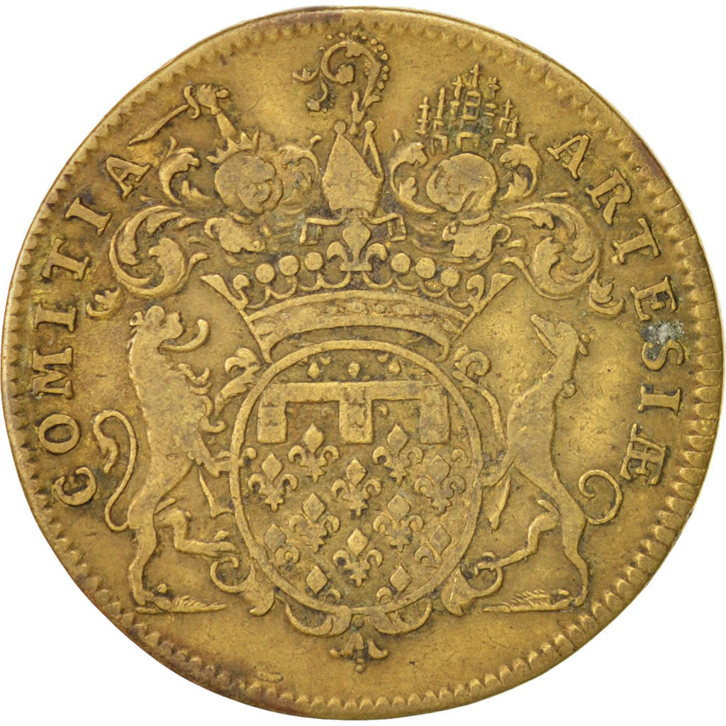 Frankreich, Token, Royal, Louis XIV, SS, Kupfer