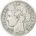 FRANCE, Cérès, 2 Francs, 1873, Paris, KM #817.1, F(12-15), Silver, 27, Gadoury #