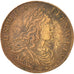 France, Token, Royal, Louis XIV, VF(30-35), Copper
