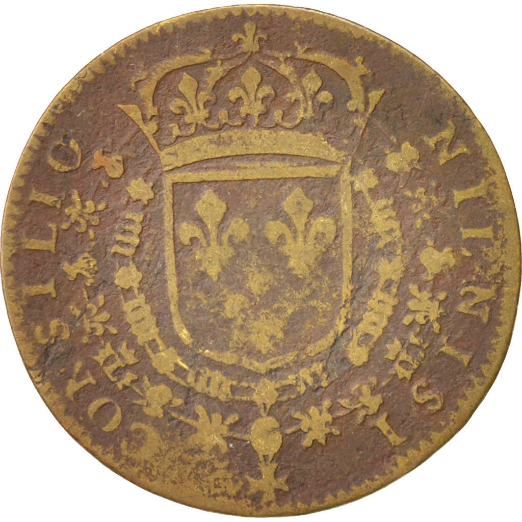 France, Royal, Louis XIV, 24mm, Token