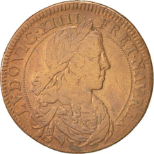 France, Royal, Louis XIV, Picardie, 1656, 27mm, Token
