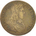 France, Token, Royal, Louis XIV, EF(40-45), Copper