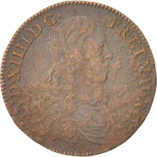 France, Royal, Louis XIV, 27mm, Token
