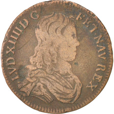 France, Royal, Louis XIV, 25mm, Token