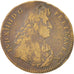 France, Token, Royal, Louis XIV, VF(30-35), Copper, Feuardent:754