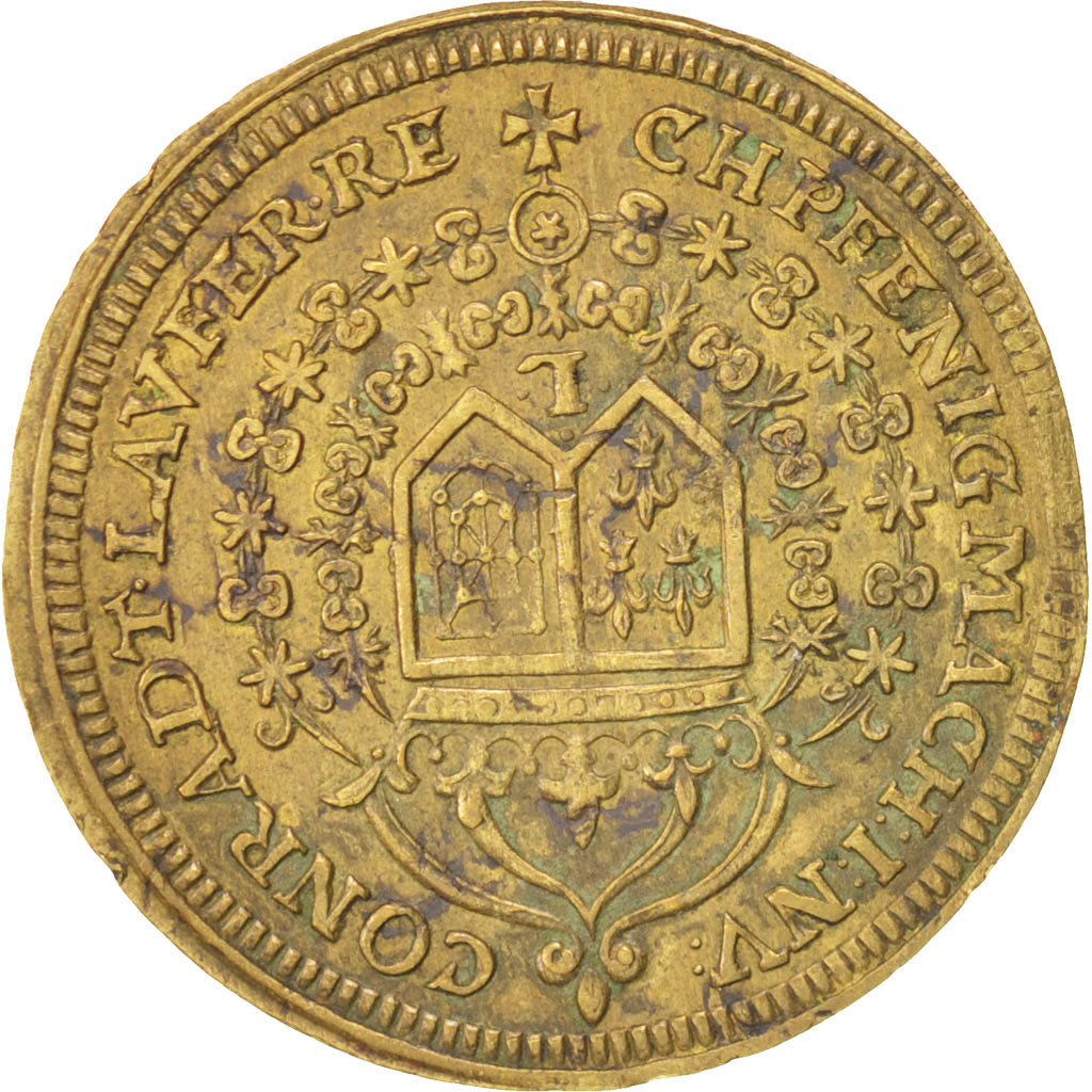 France, Token, Royal, Louis XIV, AU(50-53), Brass