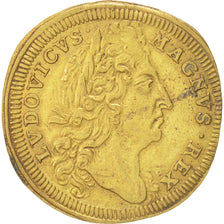 France, Royal, Louis XIV, Nuremberg, 25mm, Token