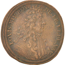 France, Royal, Louis XIV, Nuremberg, 28mm, Token