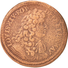 France, Royal, Louis XIV, Nuremberg, 28mm, Token