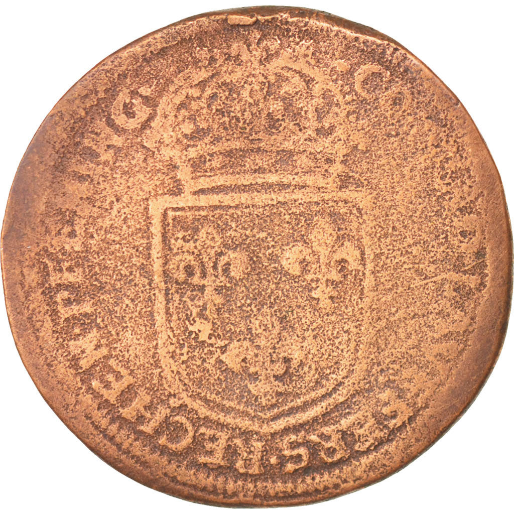 France, Royal, Louis XIV, Nuremberg, 28mm, Token