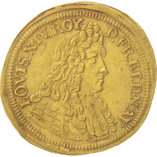 France, Token, Royal, Louis XIV, AU(50-53), Brass