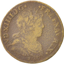 France, Royal, Louis XIV, 25mm, Token