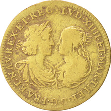France, Token, Royal, Louis XIV, VF(30-35), Brass