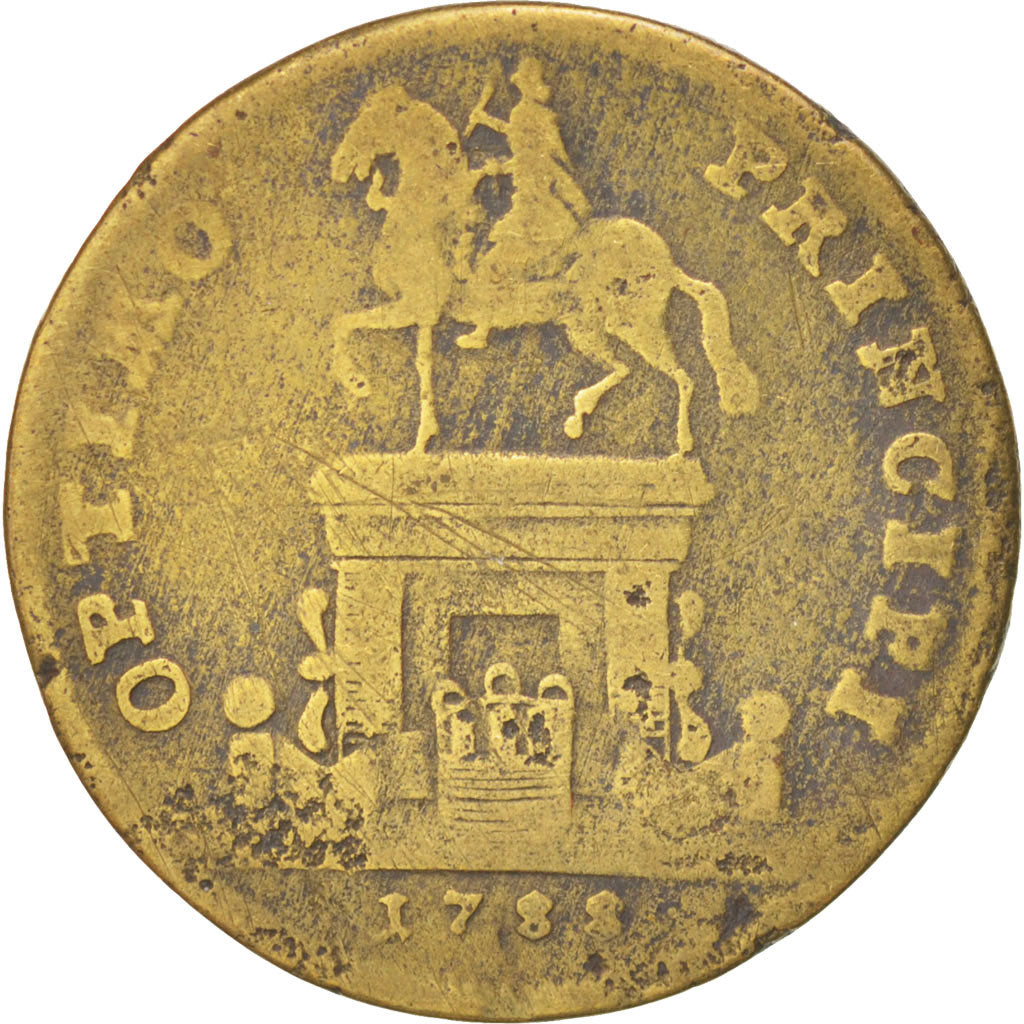 Francia, Token, Royal, Louis XVI, MB+, Ottone