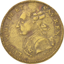 France, Token, Royal, Louis XVI, AU(50-53), Brass
