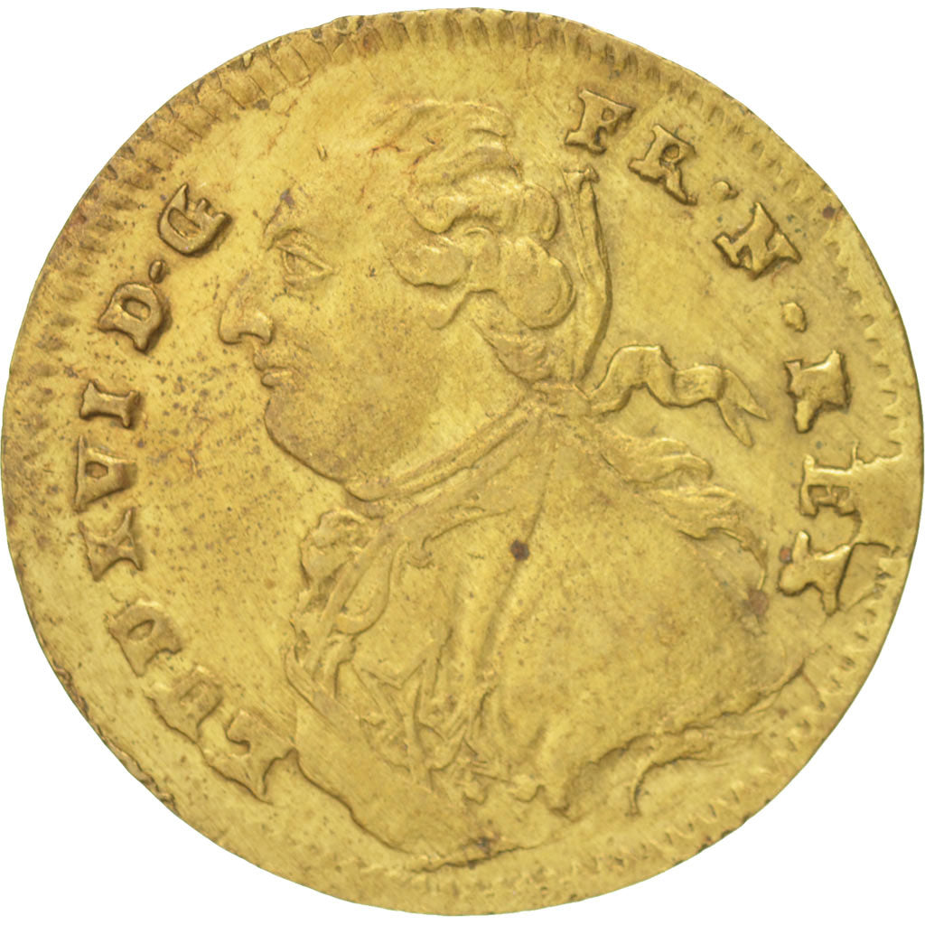 Francia, Token, Royal, Louis XVI, SPL-, Ottone