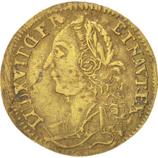 Francja, Token, Królewskie, Ludwik XVI, AU(50-53), Mosiądz
