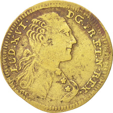France, Token, Royal, Louis XVI, EF(40-45), Brass