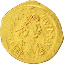Justin II (565-578), Tremissis, Constantinople, EF(40-45), Gold