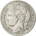 FRANCE, Cérès, 2 Francs, 1871, Bordeaux, KM #816.2, EF(40-45), Silver, Gadoury #
