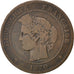 Monnaie, France, Cérès, 10 Centimes, 1870, Paris, TB, Bronze, KM:815.1