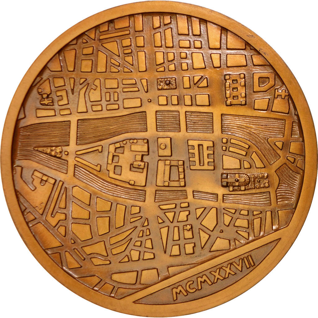 France, Medal, History, 1927, Turin, SUP, Bronze