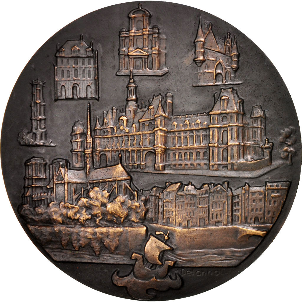 Frankrijk, Medal, Arts & Culture, Delannoy, PR, Bronze