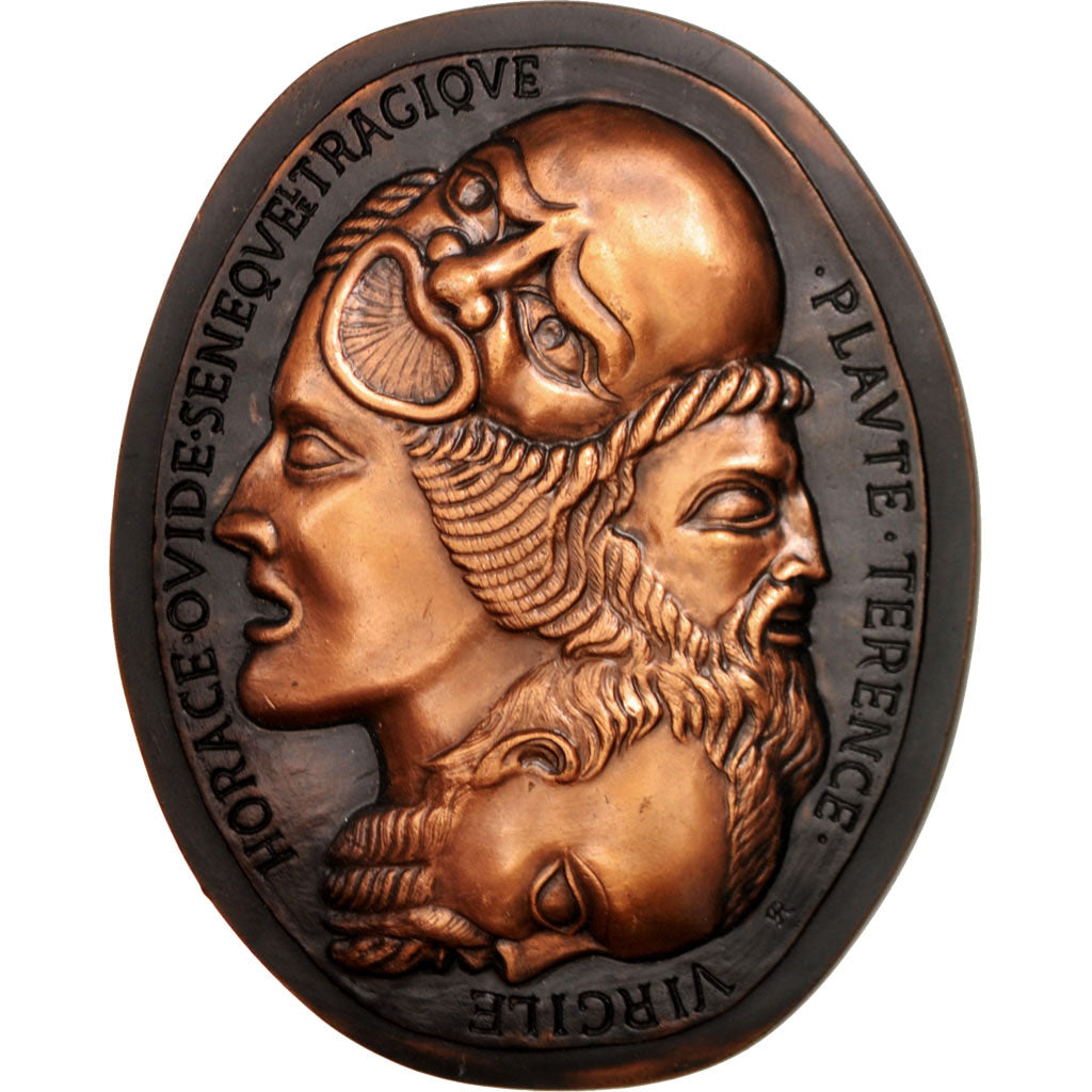 France, Greek Theatre, Medal, 1979, MS(60-62), Roch, Copper