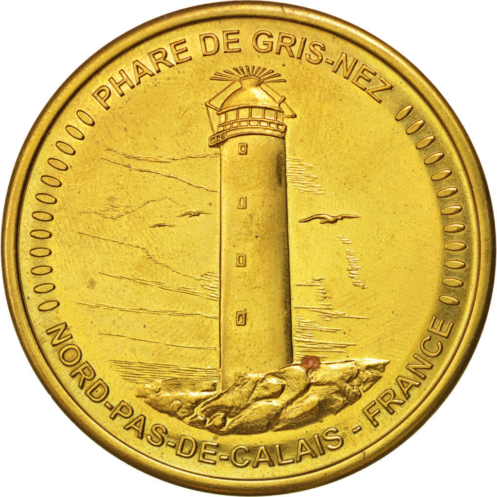 France, Medal, Phare de Gris-nez, Arts & Culture, AU(55-58), Copper