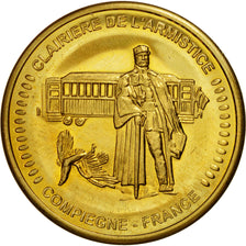 France, Clairière de l'Armistice, Collection Européenne, Medal, AU(55-58),
