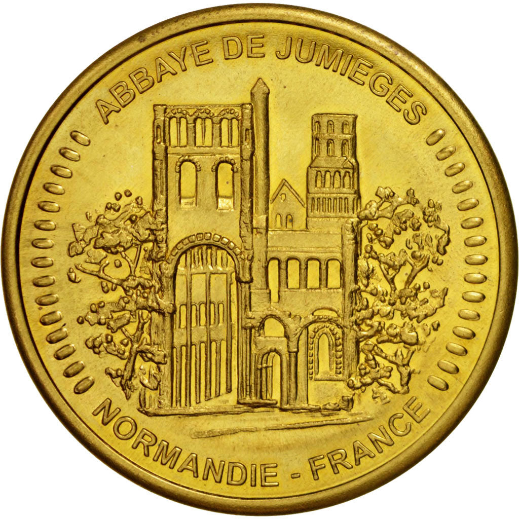 France, Jumièges abbay, Collection Européenne, Medal, AU(55-58),