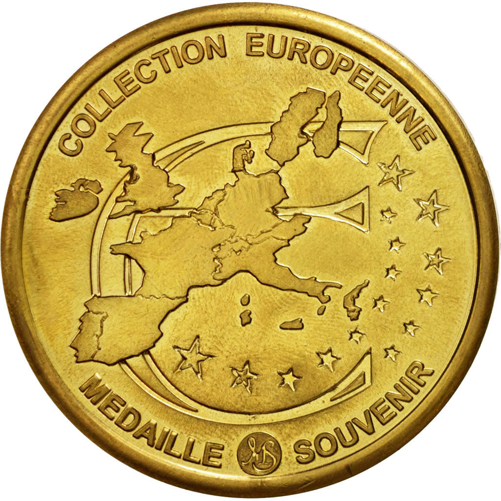 France, La Grande Arche, Paris, Collection Européenne, Medal, AU(55-58)