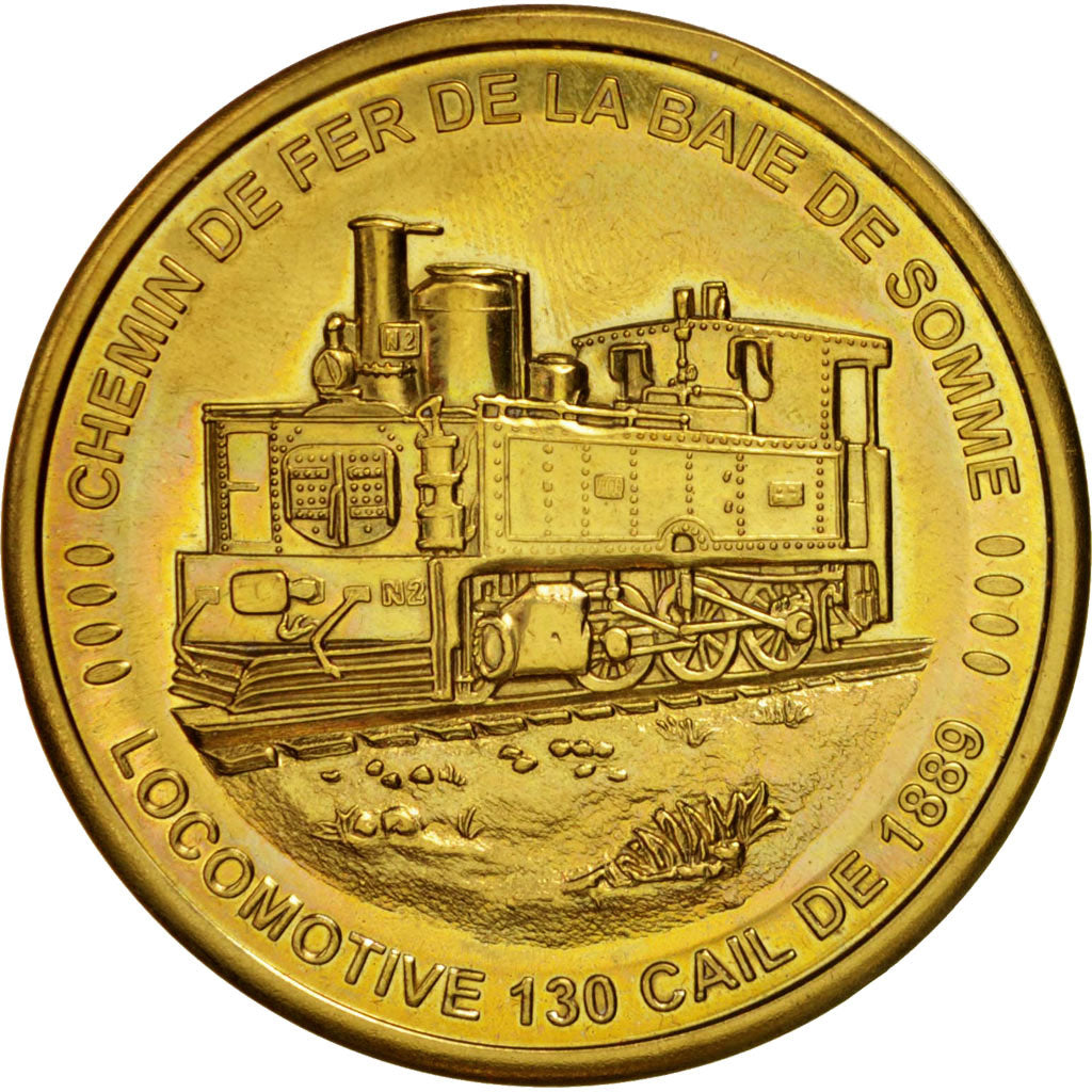 France, Baie de Somme railway, Collection Européenne, Medal, AU(55-58)