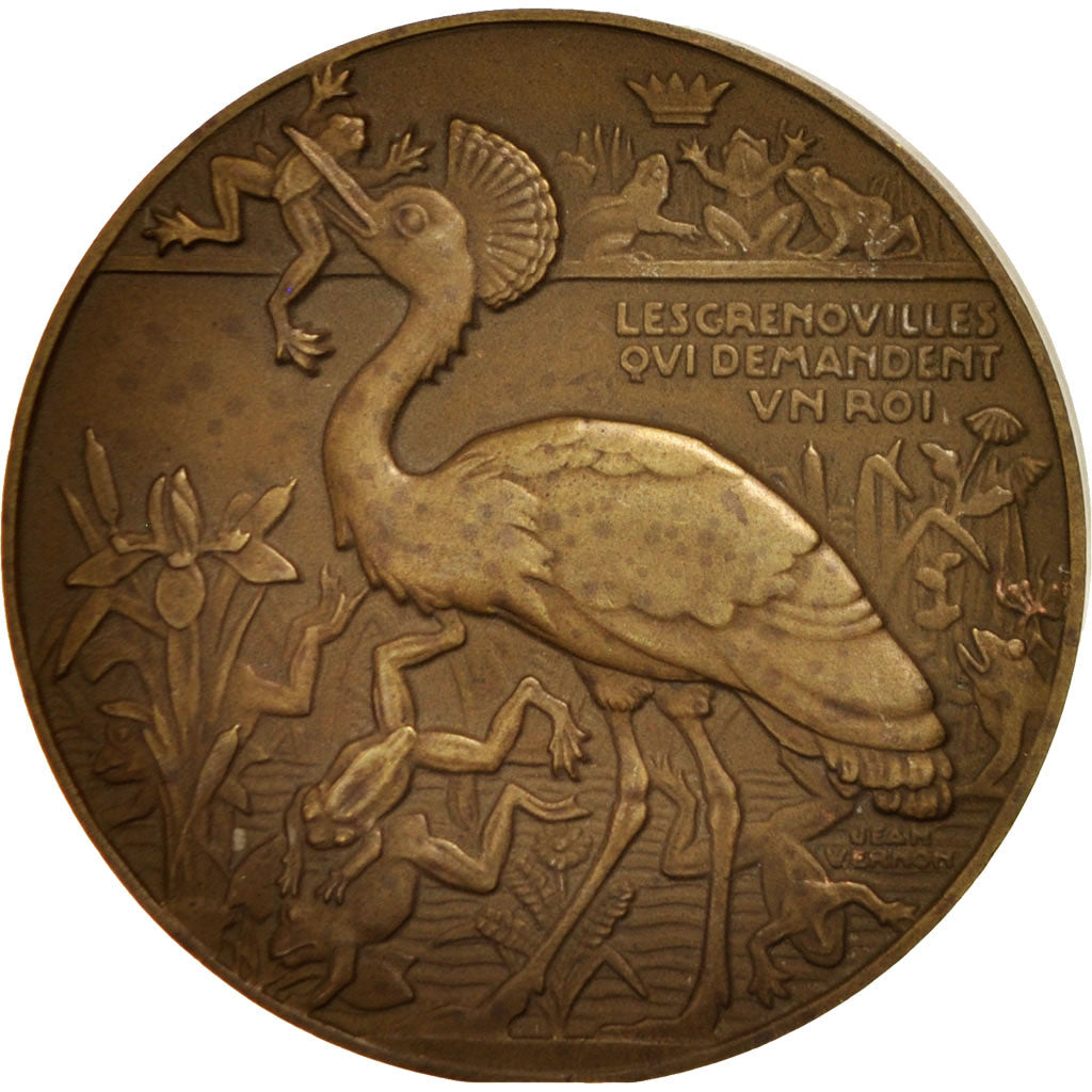 Frankreich, Medal, Arts & Culture, Vernon, VZ, Bronze