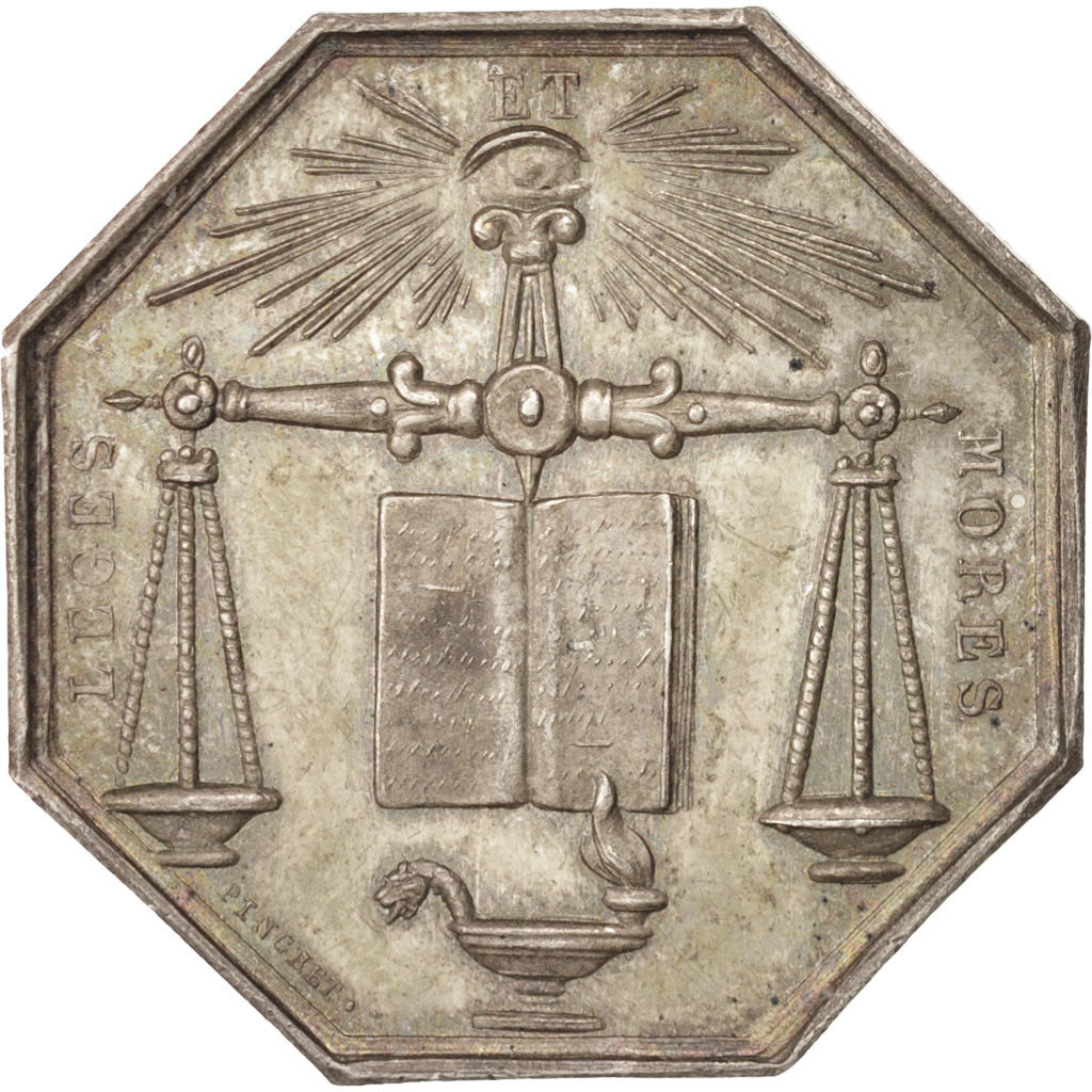Francia, Token, Notary, SPL-, Argento, Lerouge:232