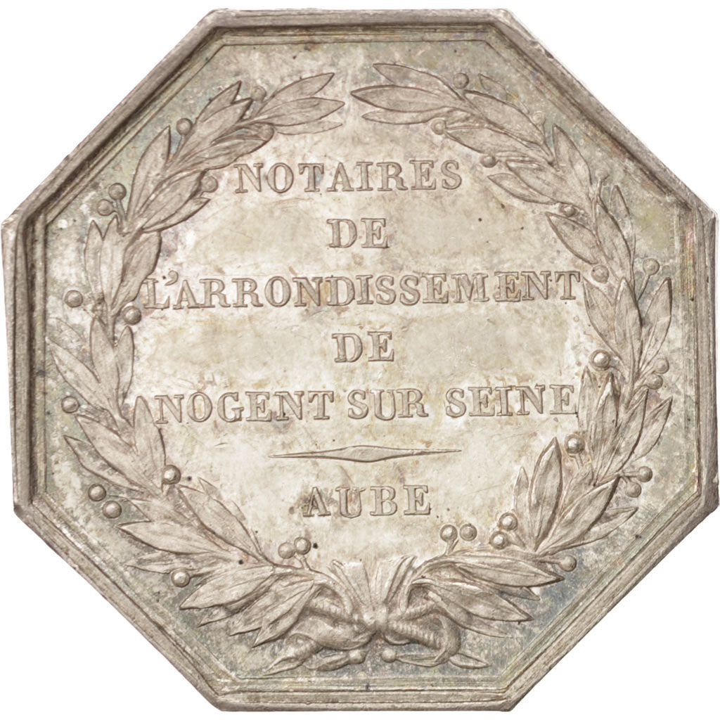Francia, Token, Notary, SPL-, Argento, Lerouge:232