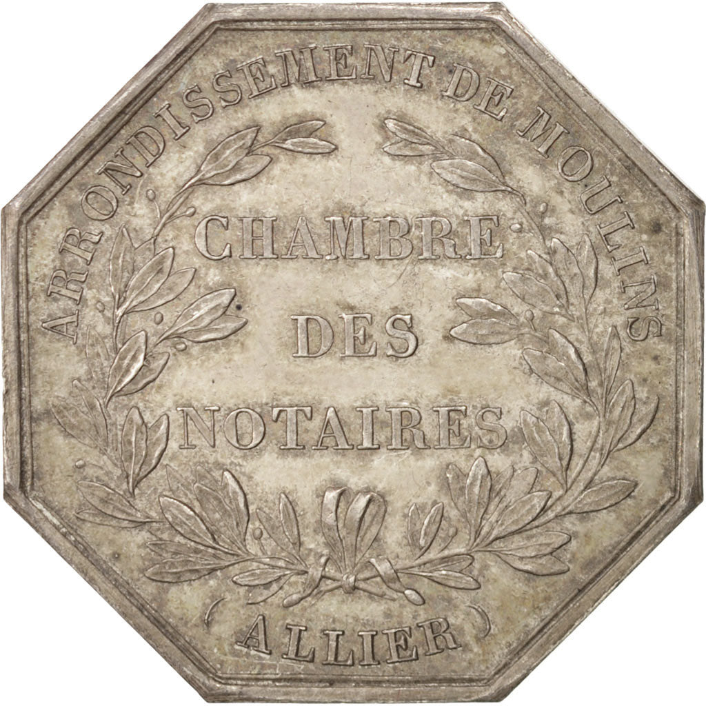 France, Jeton, Notary, SUP, Argent, Lerouge:205