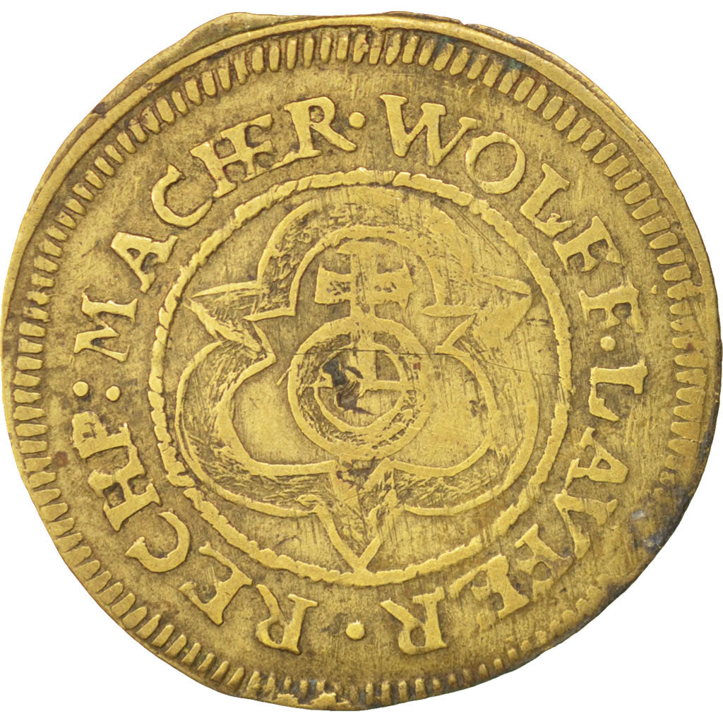 Francja, Token, żetonowe liczenie, AU(50-53), Mosiądz