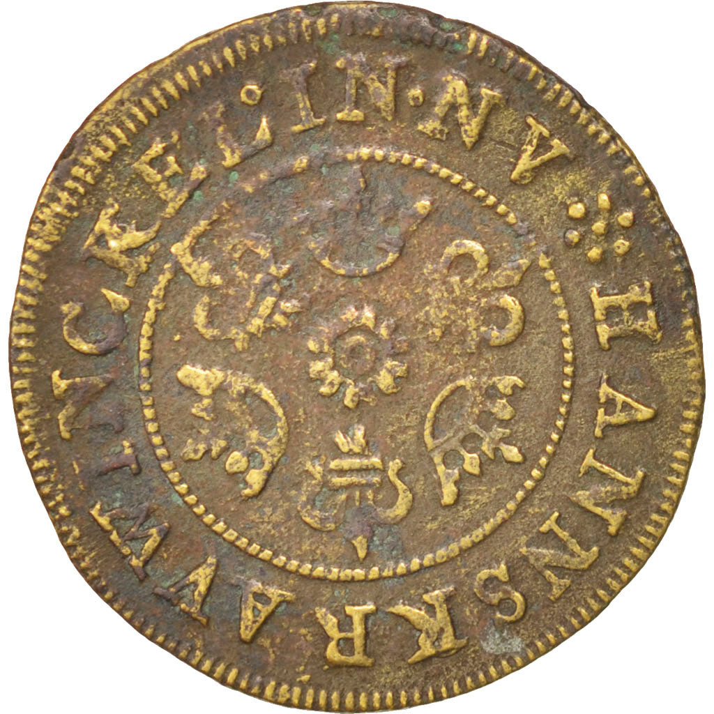 Francja, Token, żetonowe liczenie, AU(50-53), Mosiądz