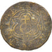 France, Token count with Christ globe , Token, VF (20-25), Brass, 22mm