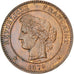 Munten, Frankrijk, Cérès, 10 Centimes, 1879, Paris, PR, Bronze, KM:815.1